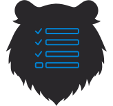 Icon of list with checkboxes
