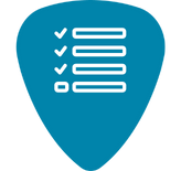 Icon of list with checkboxes